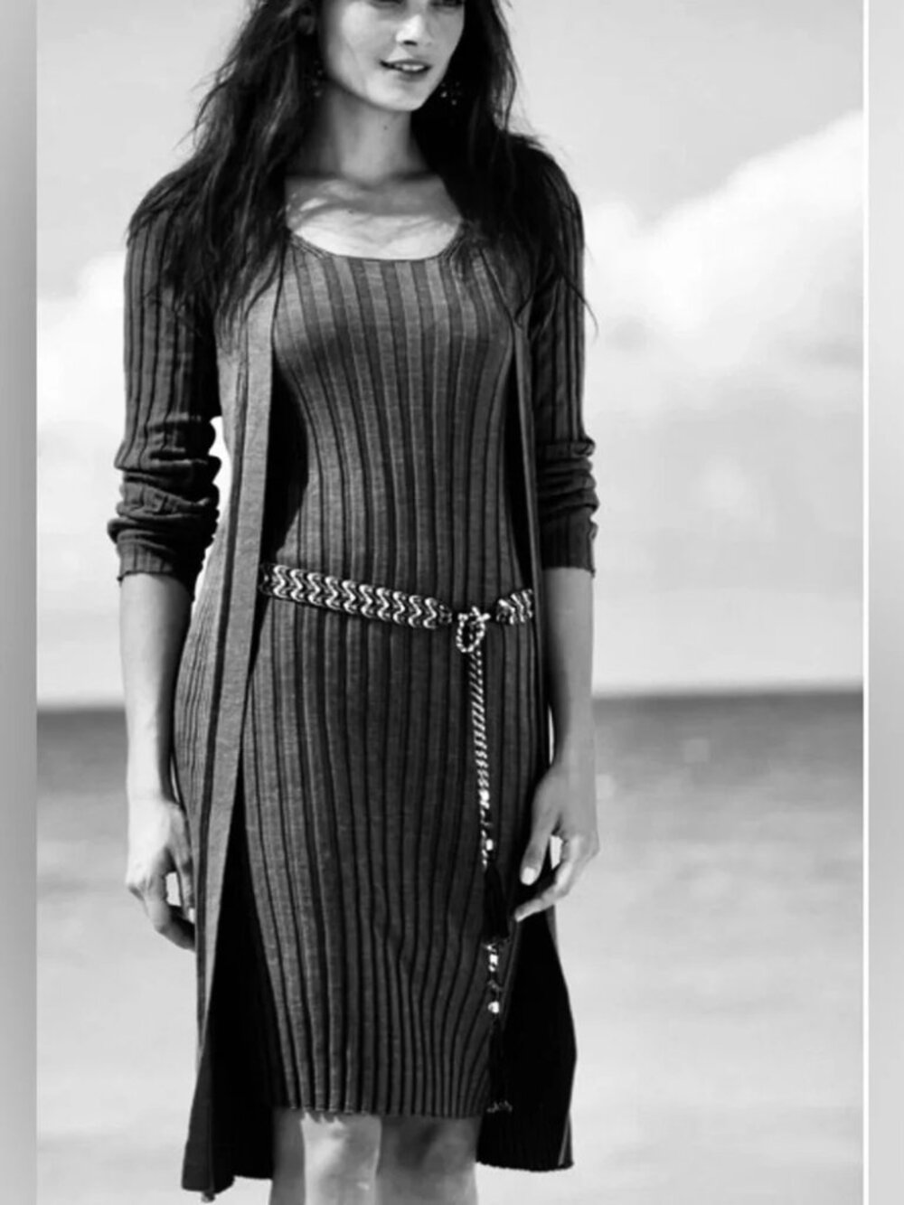 NWT - Peruvian Connection Aurelie Dress & Cardigan Set